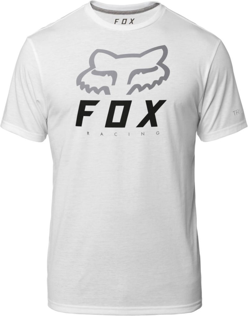 T-SHIRT FOX HERITAGE FORGER TECH Biały przod