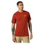 T-SHIRT FOX CALIBRATED TECH RED CLAY 4