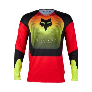 BLUZA FOX 360 REVISE RED/YELLOW 2