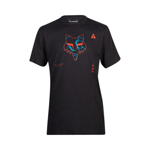 T-SHIRT FOX WITHERED BLACK
