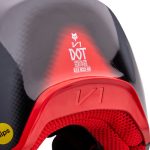 KASK FOX V1 INTERFERE GREY/RED 14