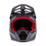 KASK FOX V1 INTERFERE GREY/RED 9