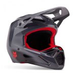 KASK FOX V1 INTERFERE GREY/RED 7
