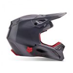 KASK FOX V1 INTERFERE GREY/RED 8