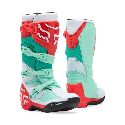 Damskie buty motocyklowe Fox Comp Aqua - profil z boku